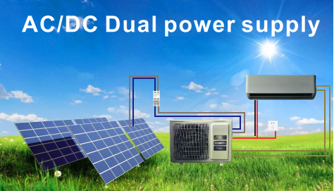 Solar AC DC Hybrid Inverter Air Conditioner